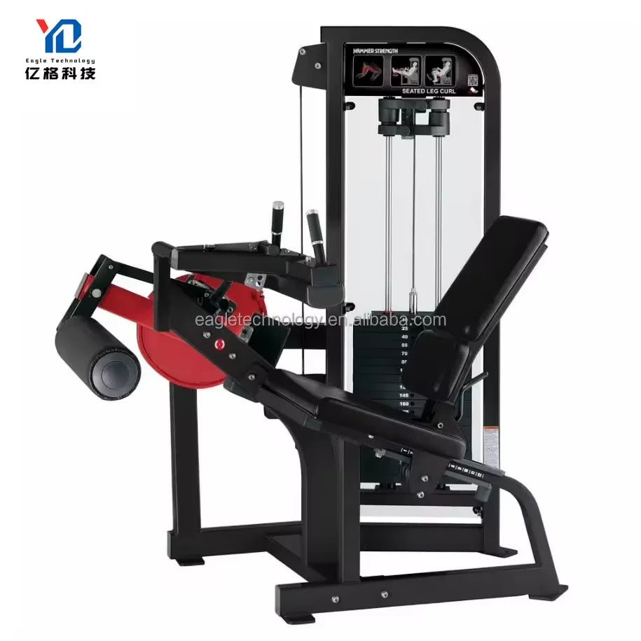 YG-8025 Pin Loaded Strength Training Commercial Gym Equipment Horizontal Prone Leg Curl/ Seated Leg Extension Machine