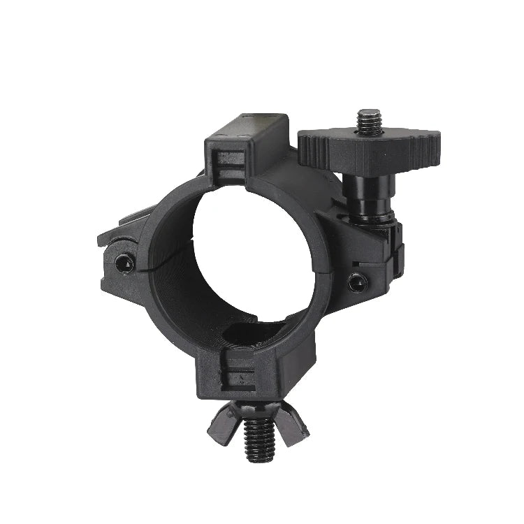 Universal PVC Pipe Clamp 360 Degree Light Duty Plastic Grip Multi 1 1.5 2 Inch Stage Lights Cable Tube Truss O Clamp