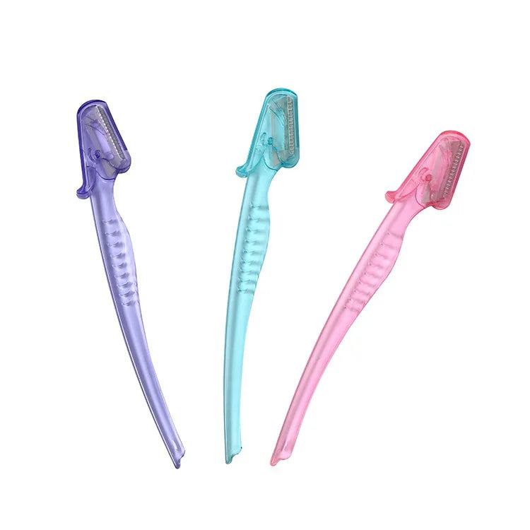 PearlMax Hot Selling Manual Eyebrow Razor Sharp Dermablade Shavers Trimmers for Women and Men Face Hair Removers Tool for Ladies