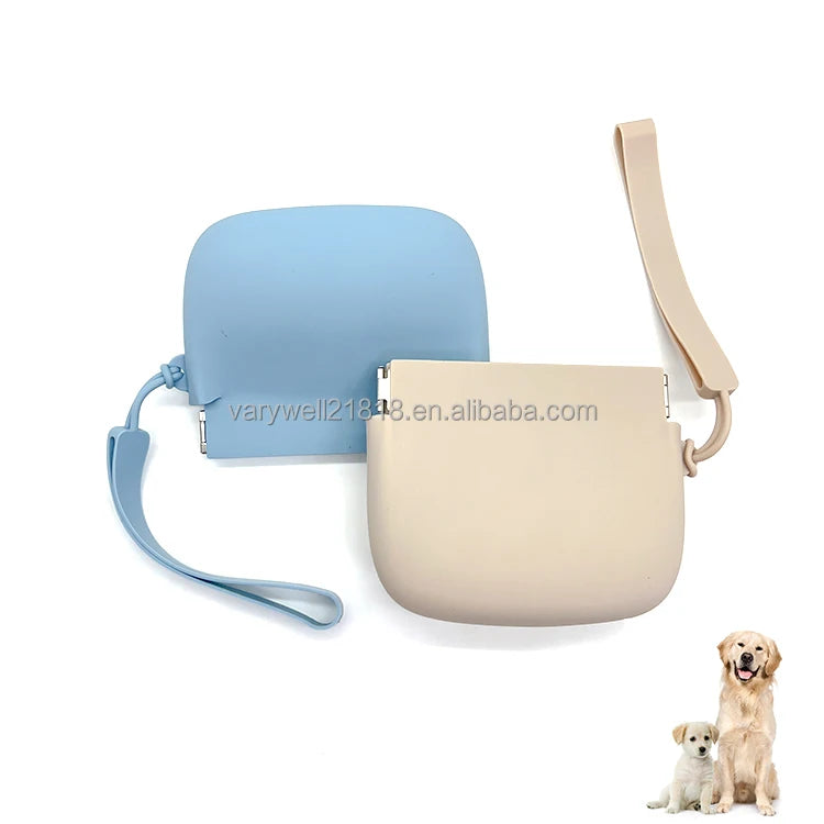 2025 New Design Pet Pouch Dog Treat Silicone Dog Food Travel Pet Dog Food Bag