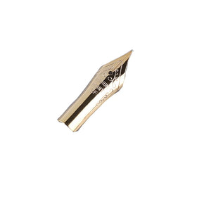 Professional Fountain Pen Nib 18K Gold-Plated Stainless Steel Replacement Nibs for Calligraphy Writing Fine/Medium/Broad Sizes