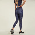 Women Girls High Waist Stretchy Compression Fitness Camo Yoga Running Leggings Gym Pants Non See Through Leggings Sports Leggins