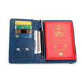 Passport Holder Cover Wallet RFID Blocking Leather Card Case Travel Accessories for Women Men