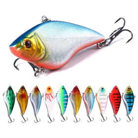 Wholesale VI042 7cm 16g Artificial Hard Plastic Vibration Baits VIB Vibrating Fishing Lures