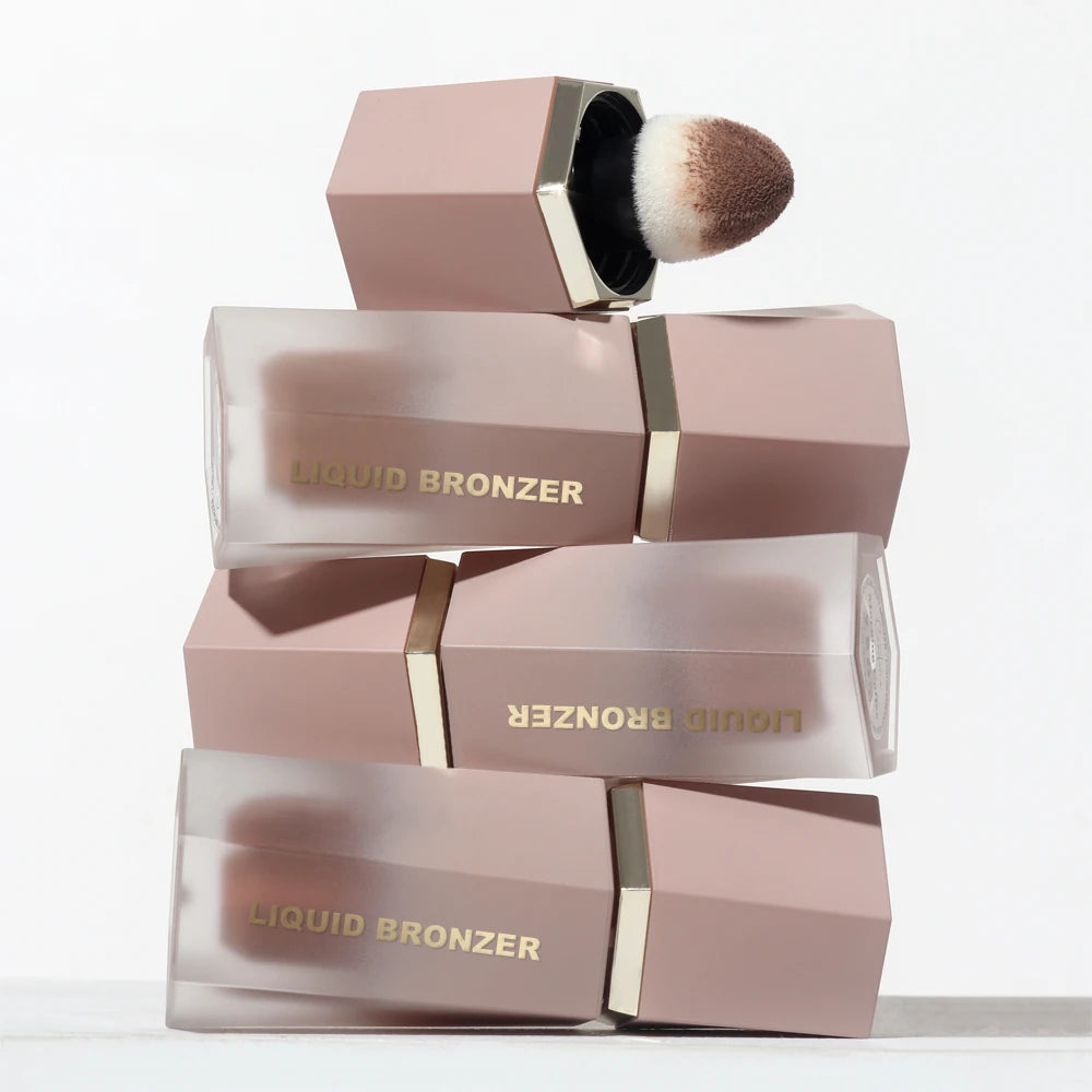 Wholesale High Pigment Liquid Bronzer Contour Cream Waterproof Vegan Multi-Use Face Body Sculpting Long Lasting Private Label