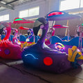 Electric Bumper Boat for Children Kids Water Toys Bumper Motor Boat Tube Aqua Fishing Boat