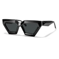 Red Off Men Polarized Sunglass Manufacturer Triangle Sunglasses Custom Logo Acetate Sunglasses Cat Eye Promotional
