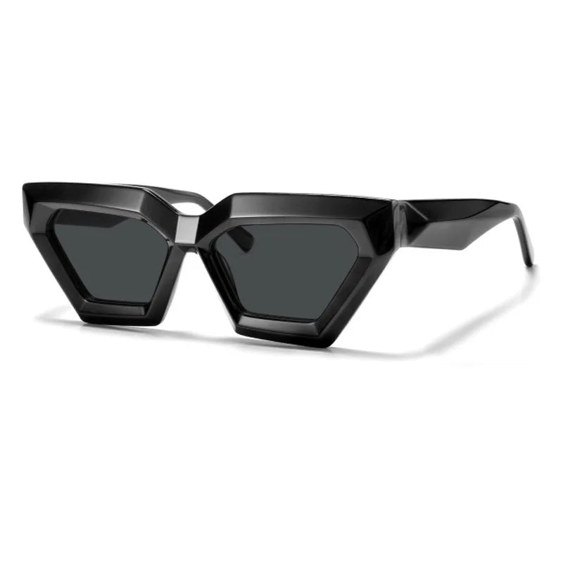 Red Off Men Polarized Sunglass Manufacturer Triangle Sunglasses Custom Logo Acetate Sunglasses Cat Eye Promotional