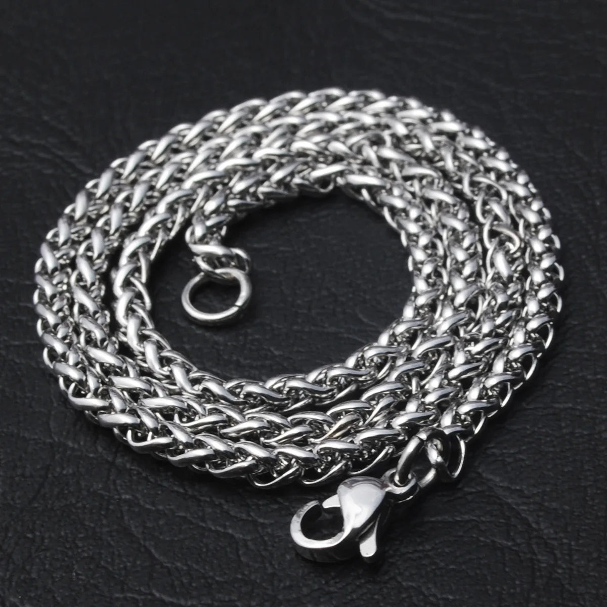 Fashion Stainless Steel Men Hip Hop Chain Necklace Chain in Roll for Diy Jewelry Accessories China for Man Women