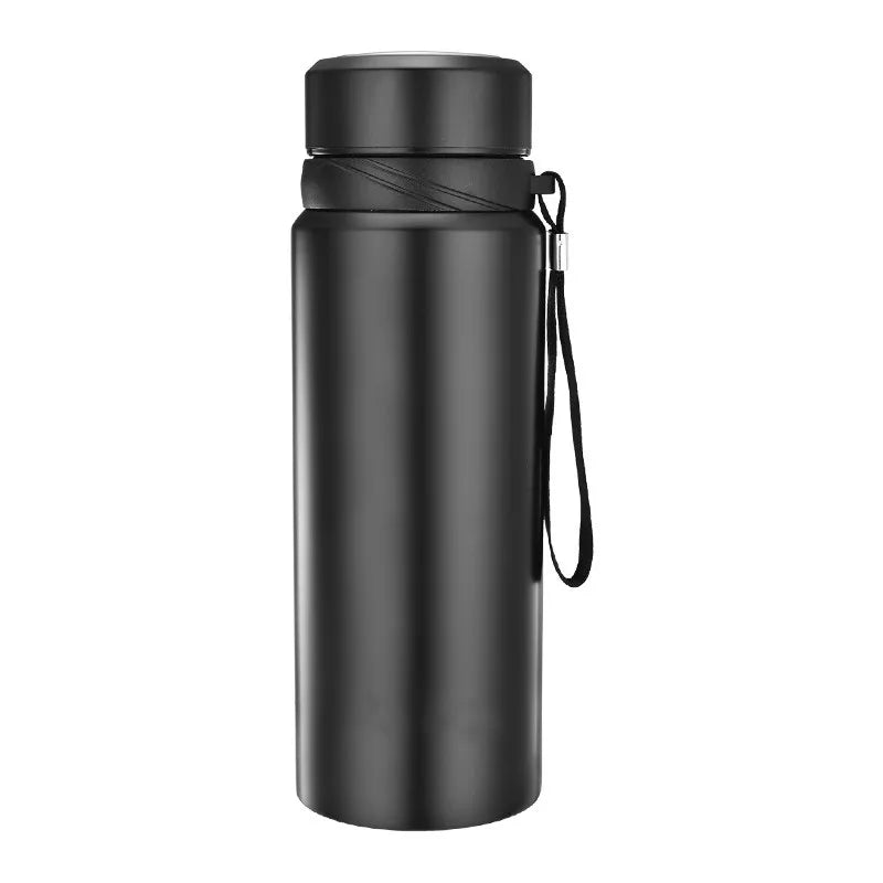 ChuFeng 750ml Stainless Steel Vacuum Thermos With Straps Travel Tumbler Water Bottle Thermal Insulation Custom Logo