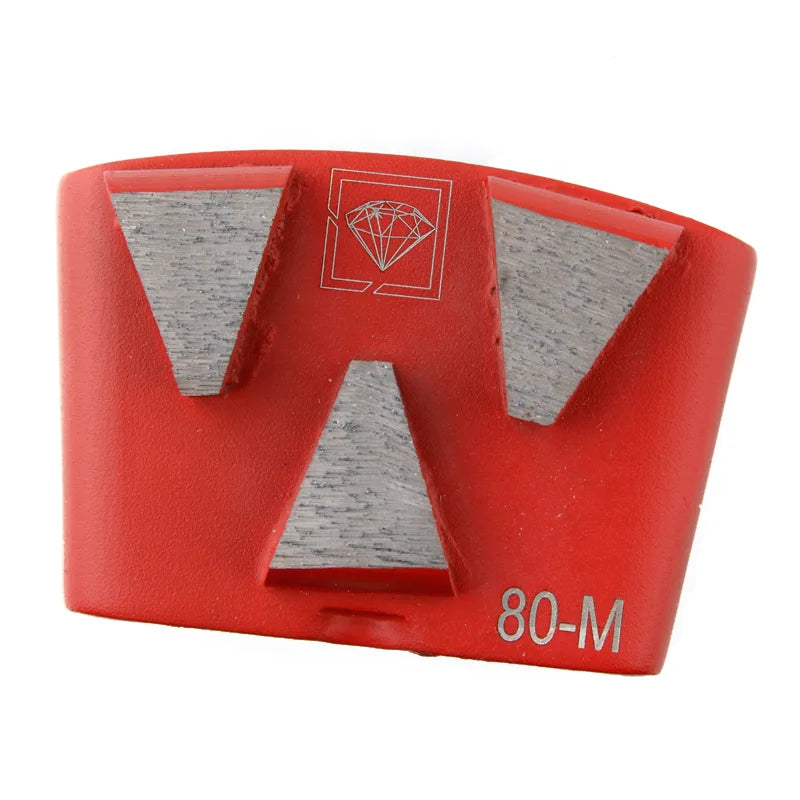 SUMO OEM Customizable Trapezoid Diamond Segments Concrete Grinding Disc 6#-400# Grit Super Soft Bond for Floor Grinder Abrasive