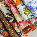 Customized Design Digital Printed Canvas Fabric Organic Cotton Canvas Fabric for Bags