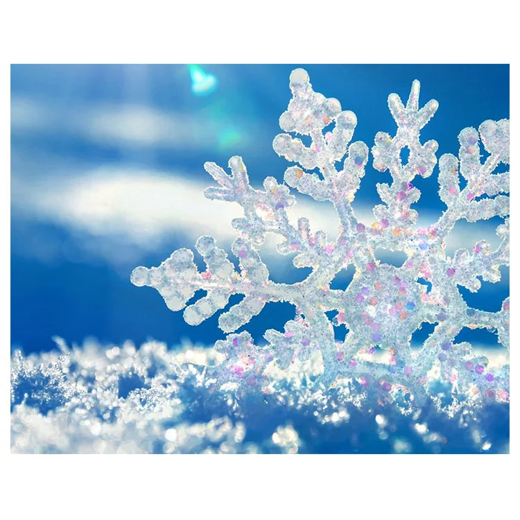 Ever Moment Diamond Painting Picture of Rhinestone Snow Handmade AB Drill Kits Diamond Embroidery Mosaic 5D DIY Decor 3F092