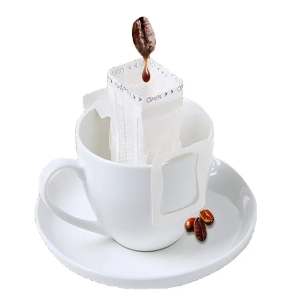 Efriendly Empty Drip Tea and Coffee Packaging Bag Hanging Ear Drip Coffee Filter Bag