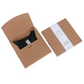 Custom Recyclable Die Cut Folder Brown Kraft Paper T-Shirt Packaging Box with Logo