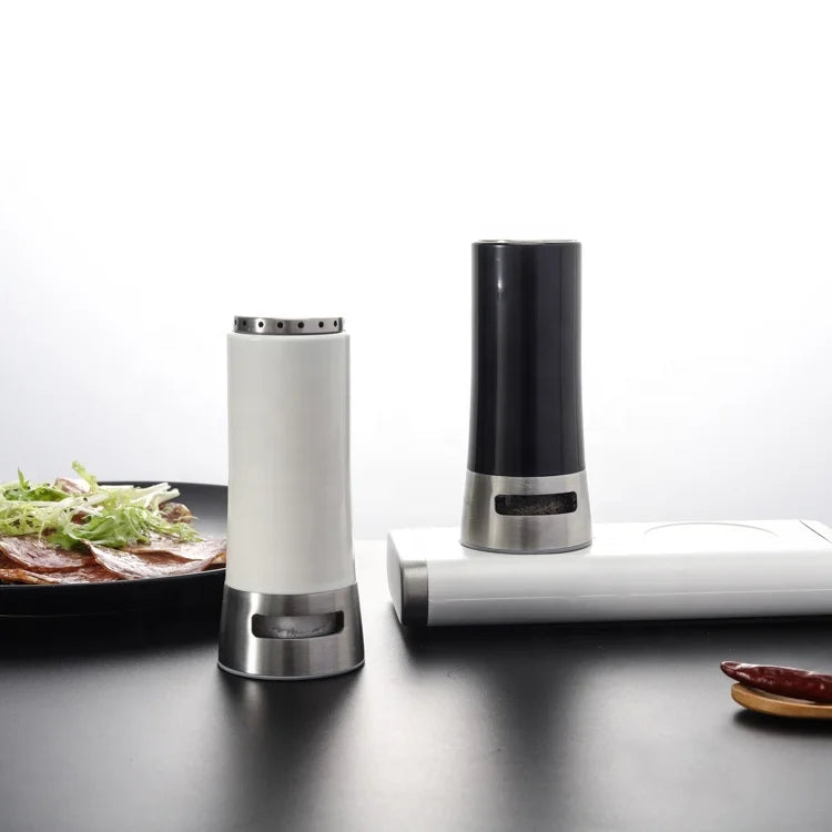 Magnetic Salt and Pepper Shaker 60mlx2 Spice Bottle Jars Salt Shaker Plastic Shaker Salt and Pepper
