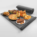 Flexible Roll up Easy Storage Portable Plated Small Electric Food Warmer Silicone Food Heating Board Silicone Food Warm Tray