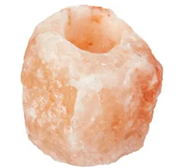 Himalayan Tea Light by Silk Route Home 900 G-1.2 kg Wholesale Natural Himalayan Rock Himalayan Salt Candle Holder