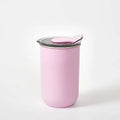 Personalised Double Wall 350ml Toothbrush Cup Inner Stainless Steel 304 Outer PP New Popular Coffee Tea Mug Tumbler with Lid
