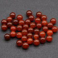Diy Hot Natural Customized Factory-made Carnelian Round Beads Support HZ Bracelet Necklace Earrings