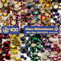 VDD 1440Pcs SS4-SS20 Mix Size Clear Crystal Non HotFix Gold Flat Back Rhinestones Decorations DIY Stones 3D Nail Art Accessories