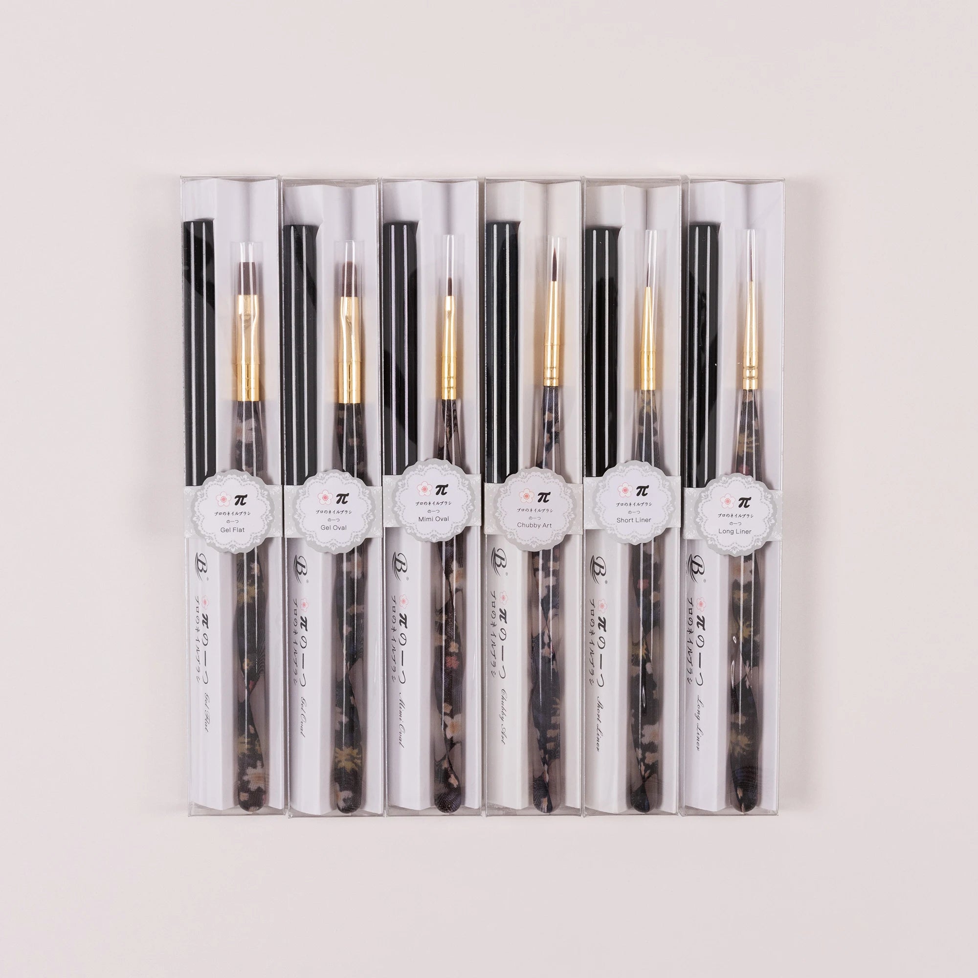 2pcs 7/11mm Liner Brush Set Handle Nail Art Pen Brush Drawing Lines Stripe Painting Flower Pen Nail Art Manicure Tools