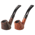 Erliao Hot Sale Heather Wood Tobacco Pipe Solid Wooden Pipes Smoking Accessories