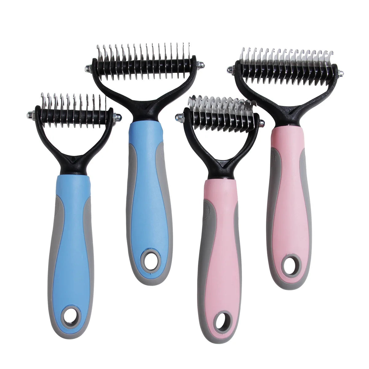 Curly Hair Twist Bush Comb for Dog Pet