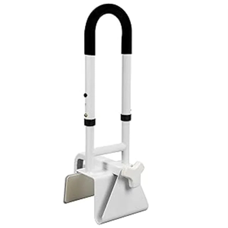MSMT 040053 Suction-Assist Shower Handles Bathroom Safety Bar Home Use Bathtub Grab Bars Hand Grip Balance Support Steel+Nylon
