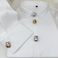 OEM ODM Customized Beetle Edition Two Colors Button Cover 15mm17.5mm Copper Buttons Gothic Style Four Seasons Festival Shirt