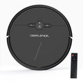 Geerlepol 3-in-1 Smart Robot Vacuum Cleaner Rechargeable Dry Wet Sweeping Machine Electric/Battery Power Source for Garage Use