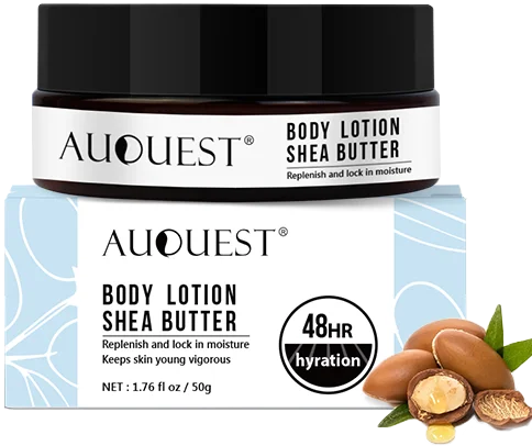 Wholesale Private Label Organic Natural Moisturizing Shea Body Butter Whitening Vegan Whipped Shea Butter