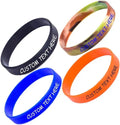 Cheap Price Customized Logo Personalized Rubber Wristbands Laser Engraved Rubber Silicone Wristband