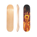 Cheap 7 Layer Maple Deck Double Kick Deck Concave Standard Custom Skateboard Deck for Boys
