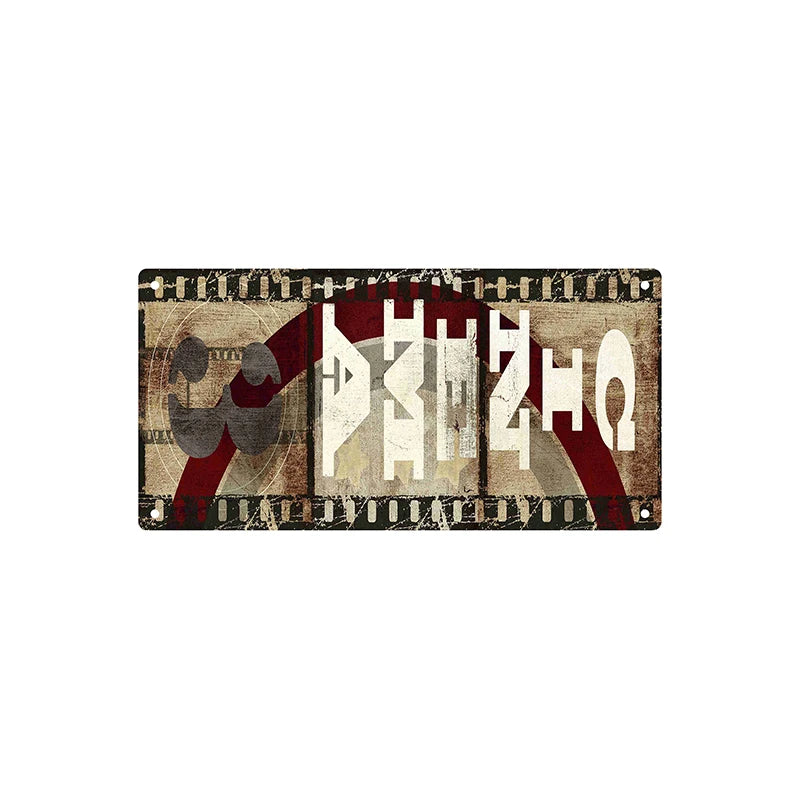 Wholesale embossed decorative license plate hot sale custom car license plate vintage tin metal sign