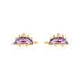Best Selling Cute 925 Sterling Silver Stud Earrings Colorful Zircon Stone Dinosaur Design Gift for Girls