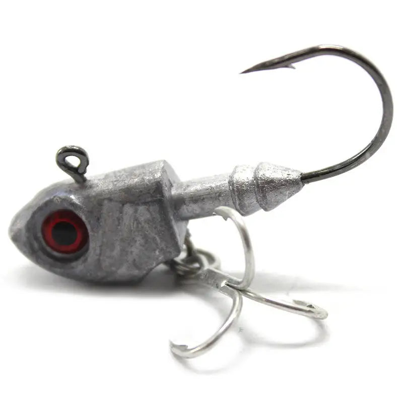 Wholesale Fish Shape Lead Jig Head Hook for Saltwater Fishing Tackle and Jigging Lure