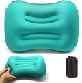 Woqi Camping Neck Pillow Soft Compressible Portable Travel Air Pillow for Sleeping Inflatable Pillow