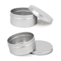 Metal Tin Can Empty Aluminum Jars Custom Metal Hair Wax Container Aluminum Jar Empty Candle Box Tin Can