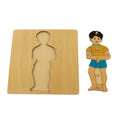 BO020 Montessori Puzzle Montessori Materials Kids Wooden Educational Children Toy Boy Puzzle for Montessori