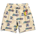 Summer Polyester Cotton Shorts for Mens Pockets Bike Shorts Men Padded Printed Basketball Beach Shorts for Men