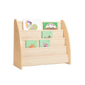 Modern Kids Bookshelf for Preschool Montessori Wooden Book Display Shelf Montessori Furniture