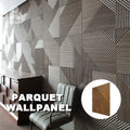 MUMU 3D Models Easy Install  Fluted and Decorative Slotted Headboard Bedroom Interior Solid Wall Panel