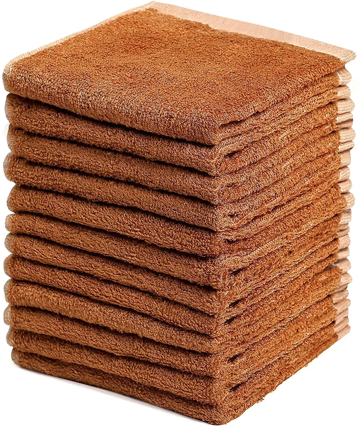 Adult Knitted Microfiber Quick-Dry Water Absorbent Soft Washcloths Multi-Purpose Fingertip Towels Face Cloths Bathroom Hotel Spa