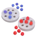 BAKING SUPPLIER Dry Pace Baking Tools Fondant Blueberry Silicon Chocolate Moulds Candle Mould Candy Mold