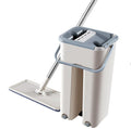 Hot Selling Microfiber Flat Floor Cleaning Mops and Bucket Set