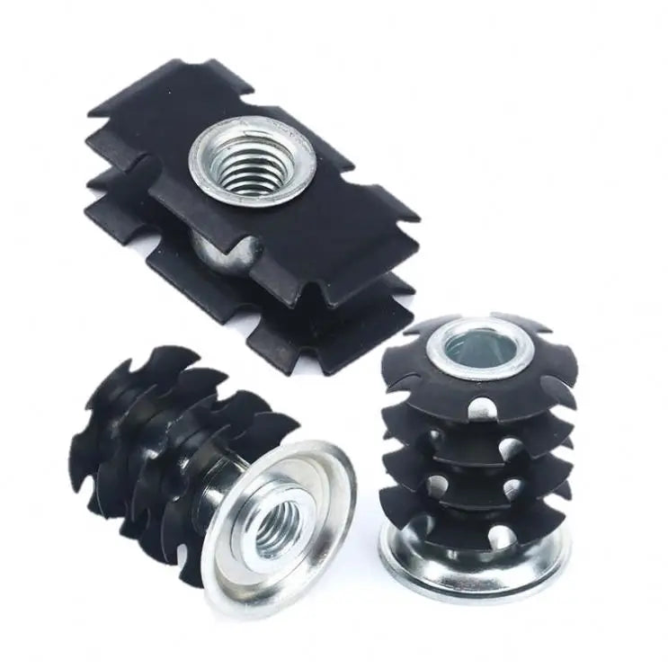 Self Drilling Screws  Novelty Shape Type Threaded Tube Insert Spring Steel Star Nut