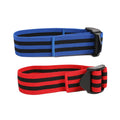 60*5 cm Red Blue Heavy Duty Arm Muscle up Booty Occlusion Training Bfr Blood Flow Resistance Bands with Durable Plastic Buckle