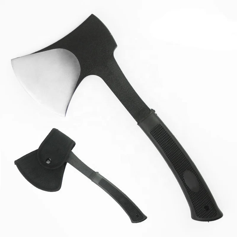 Outdoor Camping Portable Multifunctional Full Tang Hatchet Stainless Steel Blade Chopping Survival Axe