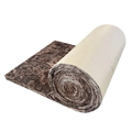 Ecobrown Fiberglass Insulation Roof Blanket Thermal & Acoustic Insulation for Commercial Roofs Glasswool Roll Kraft-Faced